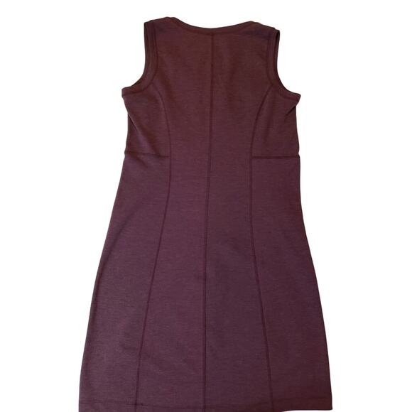 Royal Robbins Metro Melange Shift Dress Purple Knit Small Travel Water Repellent - Picture 5 of 6